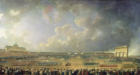 The Festival of the Federation at the Champ de Mars, 14 July 1790